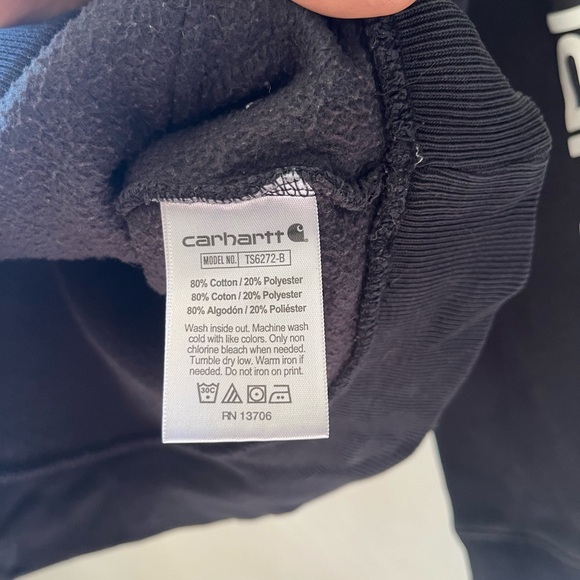 Size 8-10 kids carhartt hoodie - Picture 9 of 9